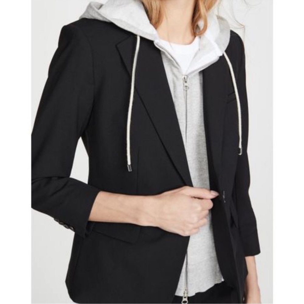 Veronica Beard Gray Hoodie DICKIE